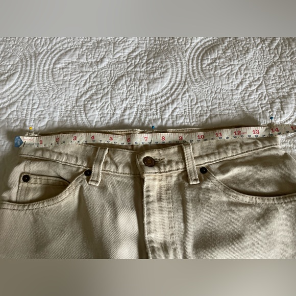 Levi’s Vintage 90’s 550 cream | Size: 29x30 - Picture 6 of 7